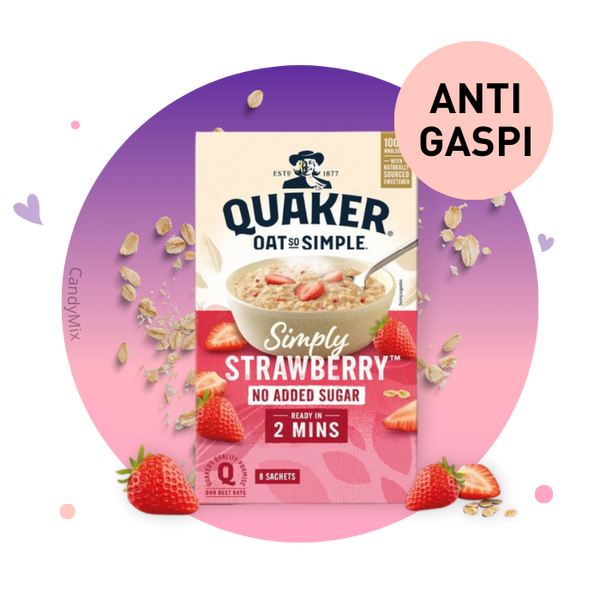 Quarker Porridge Strawberry - Anti-Gaspi (DDM Dépassée)