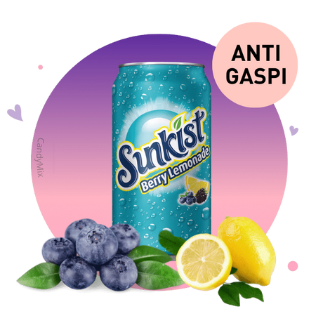 Sunkist Berry Limonade - Anti Gaspi (DDM dépassée)