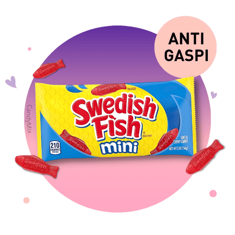 Swedish Fish Mini - Anti Gaspi (DDM dépassée)