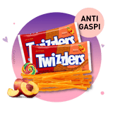 Twizzlers Peach - Anti Gaspi (DDM dépassée)