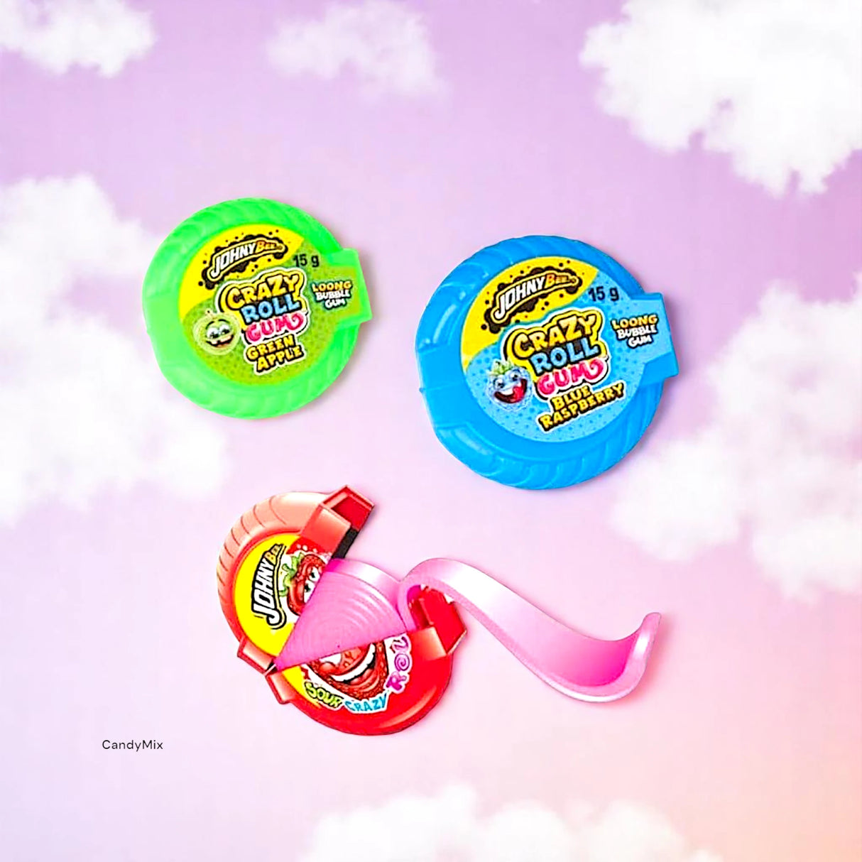 Chicle de rollo loco Johny Bee
