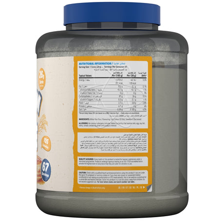 Applied Nutrition Cream of Rice Toffee Biscuit valeurs nutritionnelles