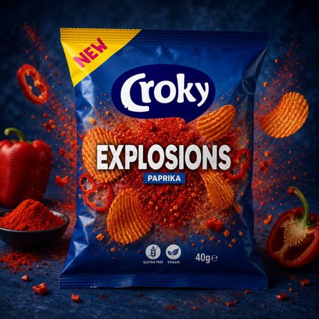 Image Croky Explosions Paprika - 40g