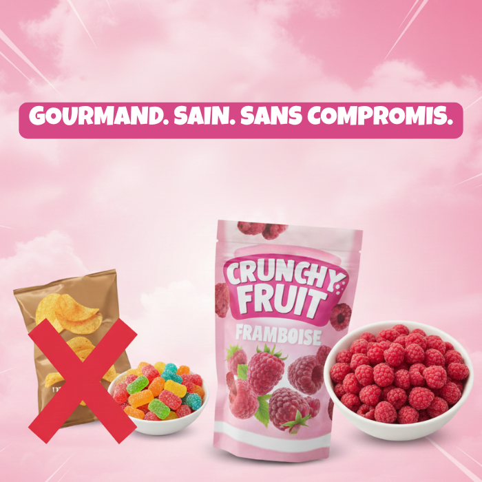 CrunchyFruit - Framboise