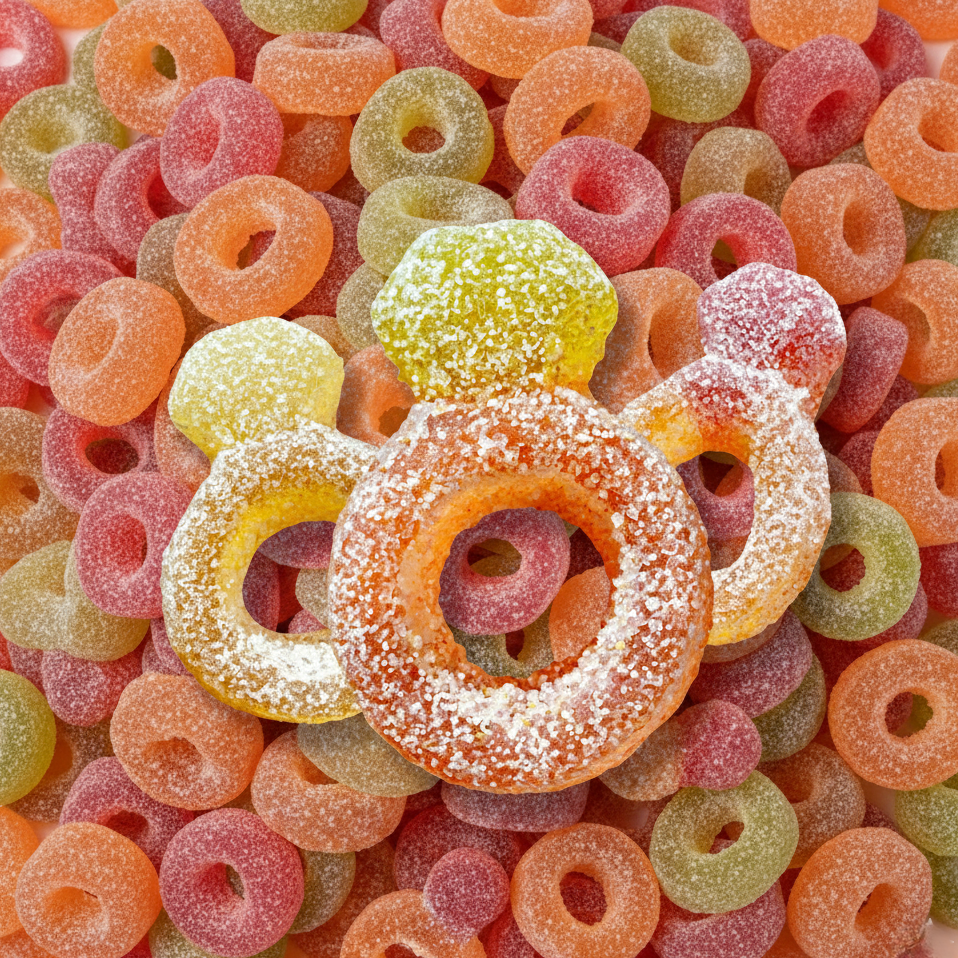 ✨Diamond Rings - Bonbons Suédois