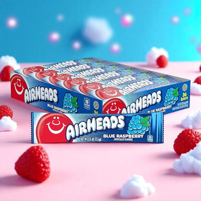 Airheads Framboise 16g - Pack de 36 - bonbons en vrac CandyMix