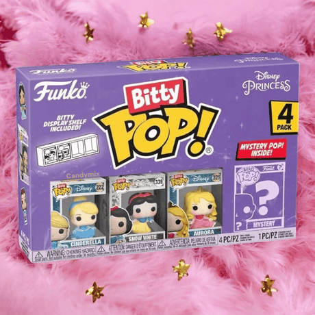 Bitty POP! Disney Princess 4 figurines miniatures Cendrillon