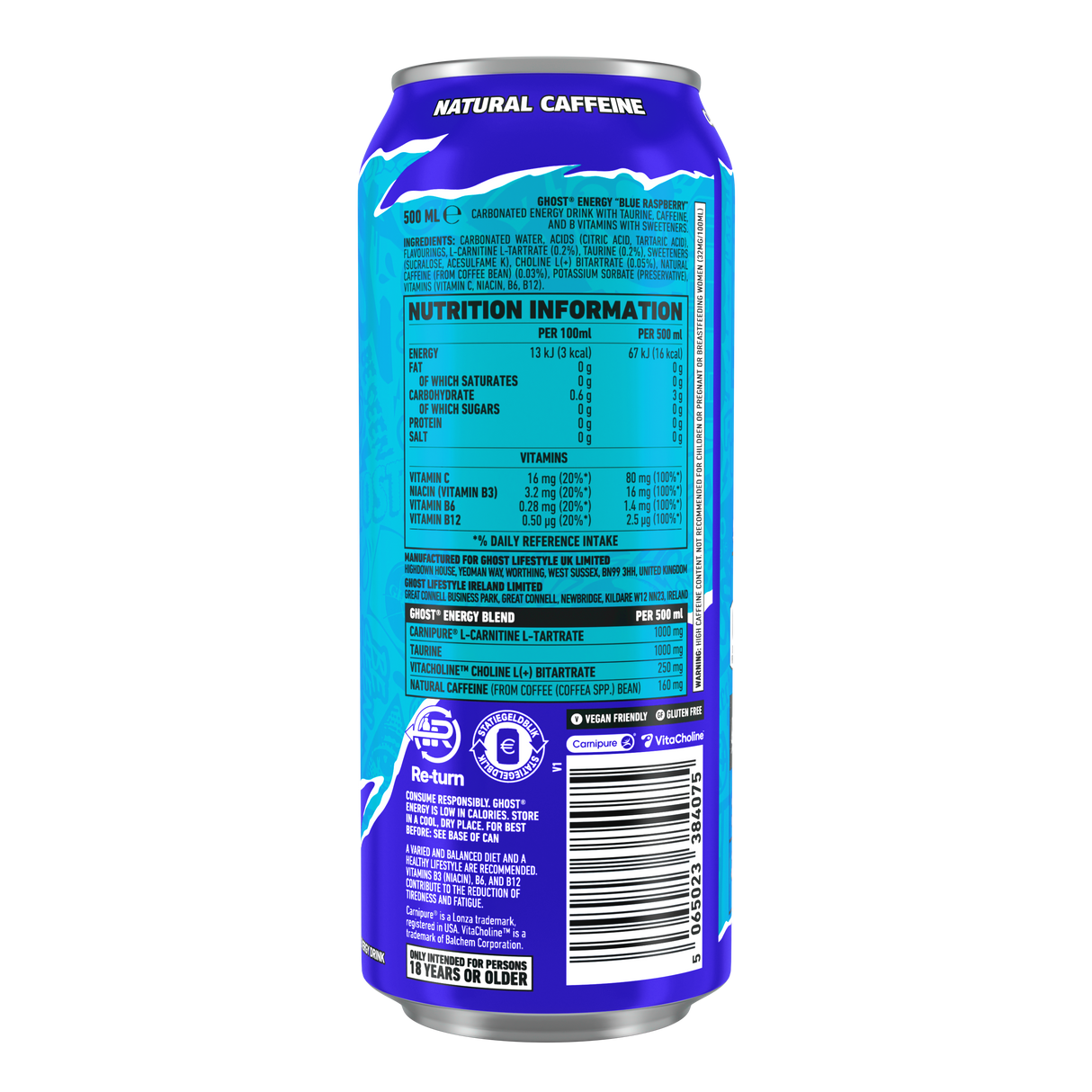 Ghost Energy - 12 x 500ml