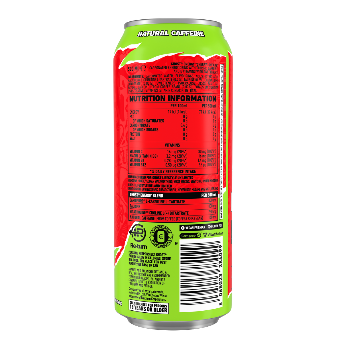 Ghost Energy - 12 x 500ml