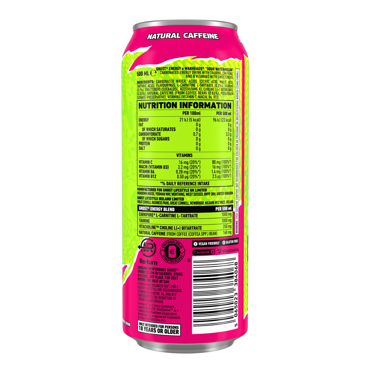 Ghost Energy - 12 x 500ml