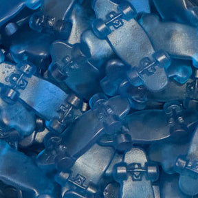 haribo patinador azul caramelo