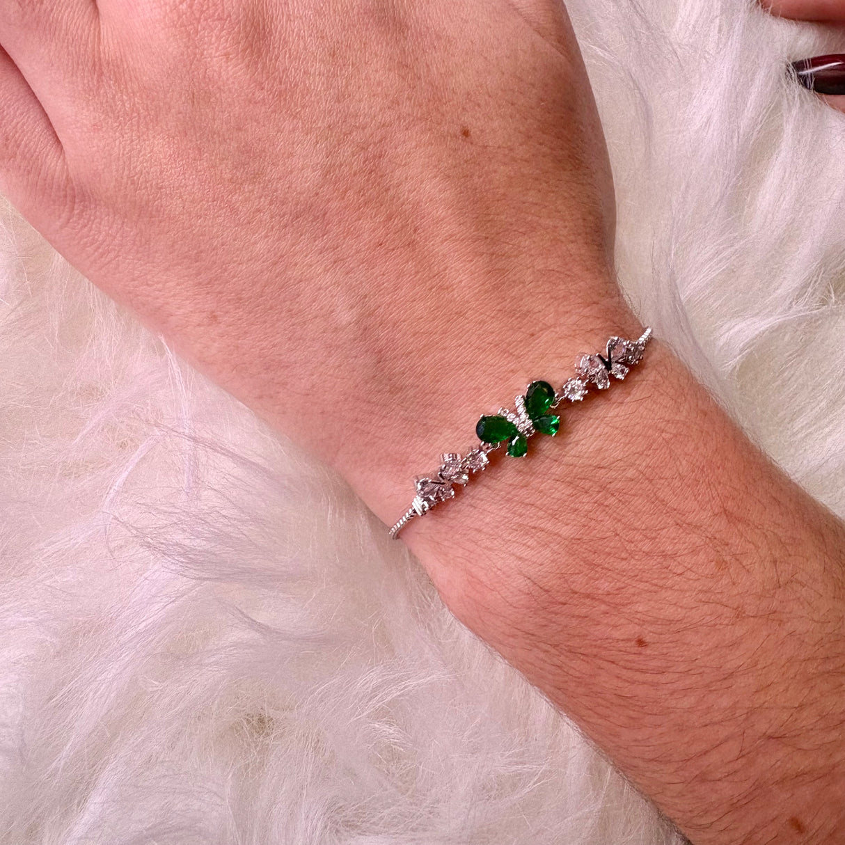 Bracelet | Butterfly | Vert
