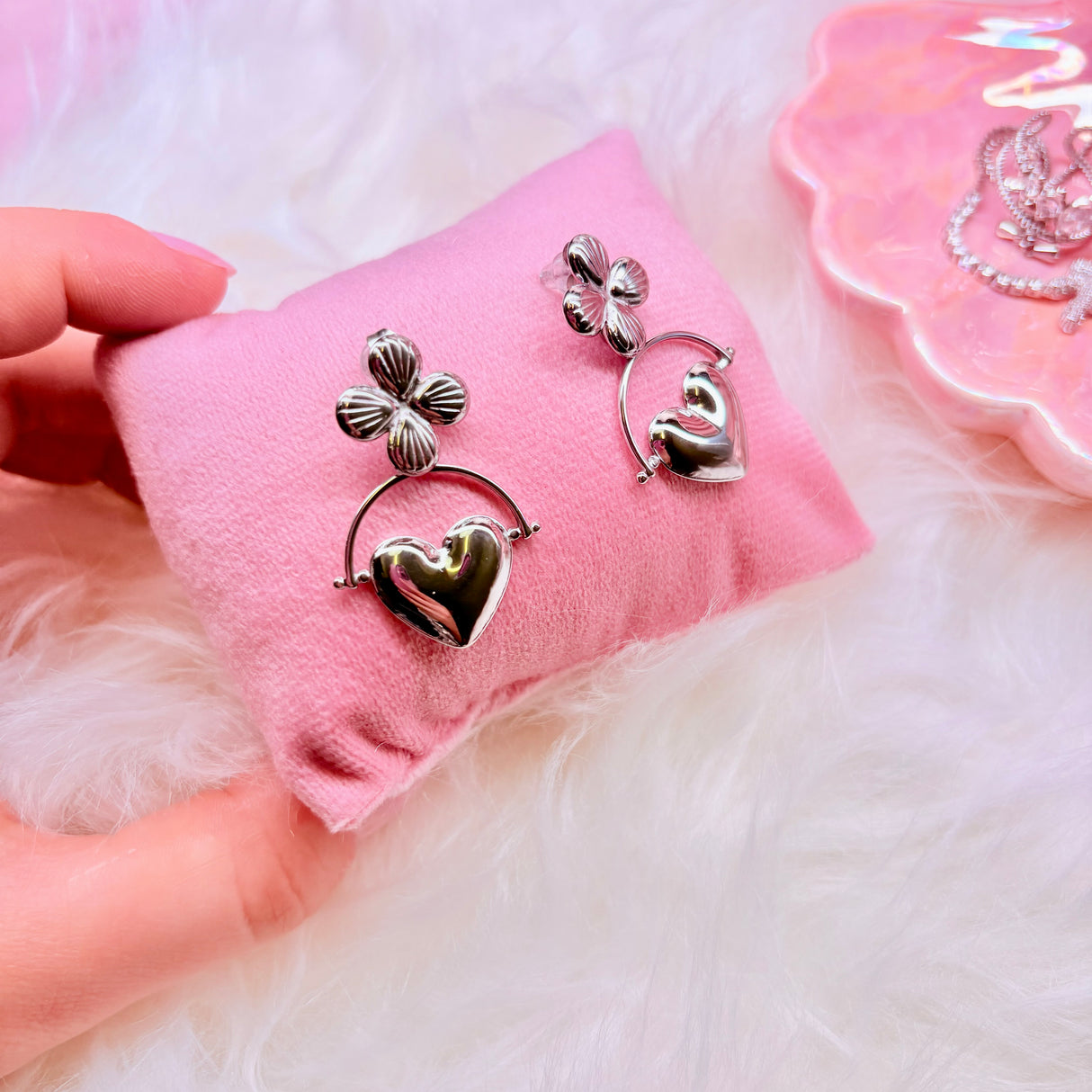 Boucles d'Oreilles | Hearty | Argent