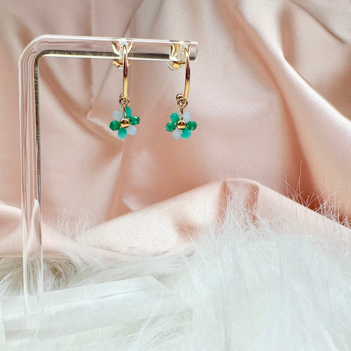 Boucles d'Oreilles | Tiana Bleu