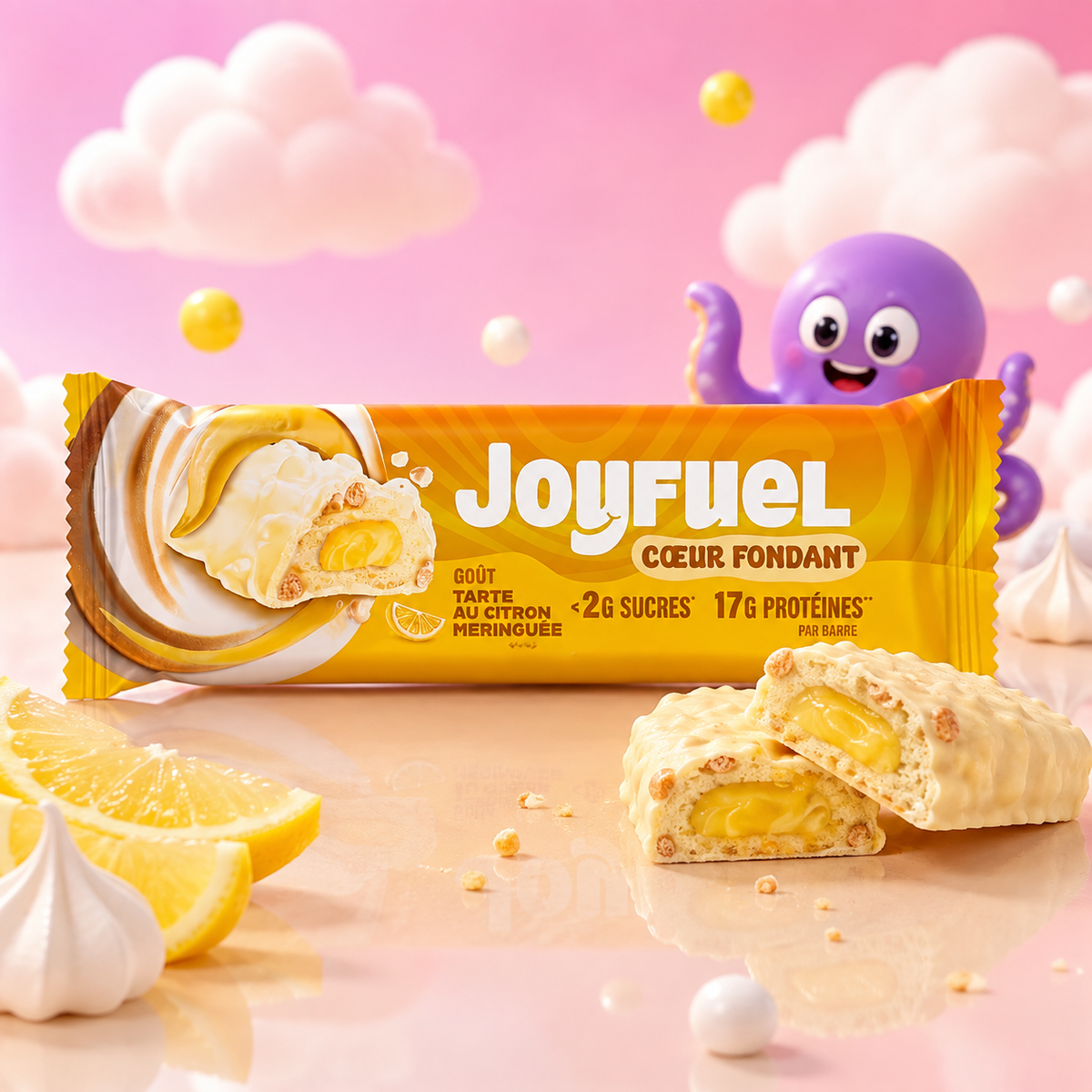 Joyfuel - Bar Protéinés Tarte au citron meringuée