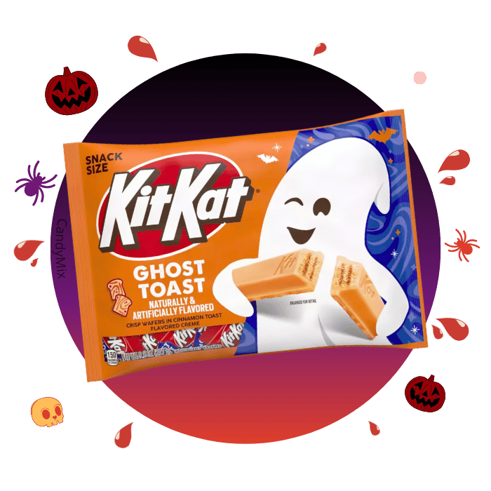 KitKat Ghost Toast - chocolat halloween – CandyMix