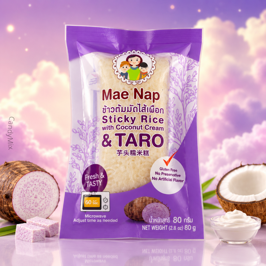 Image Mae Napa - Sticky Rice Cake Coconut Cream & Taro