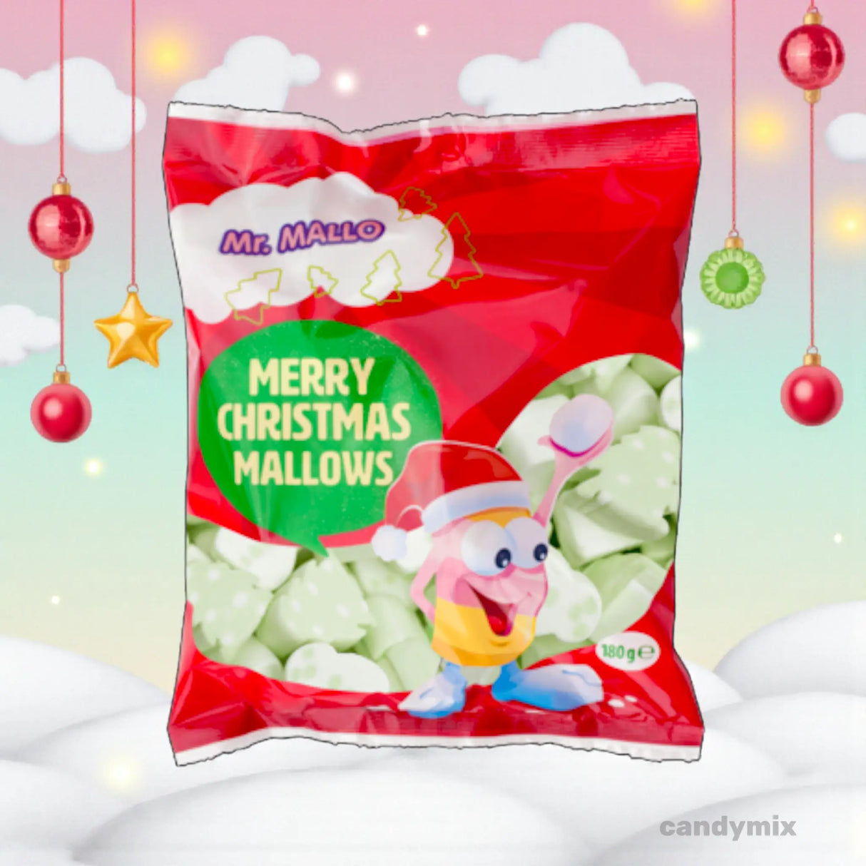 Merry Christmas Mallows - Mr Mallo