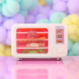 Microwave with gummies