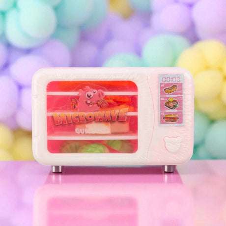 Microwave with gummies