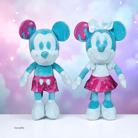 Peluche Mickey/Minnie Costume Food 30cm