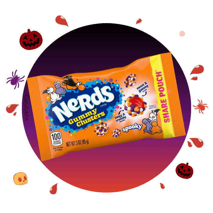 Nerds gummy clusters spooky