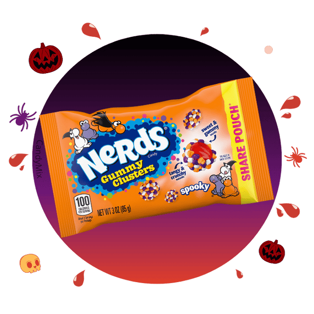 Nerds gummy clusters spooky