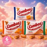 Pack Combos - 6 sachets - 3 saveurs