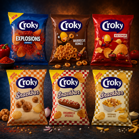 Image Pack Croky - 6 Saveurs