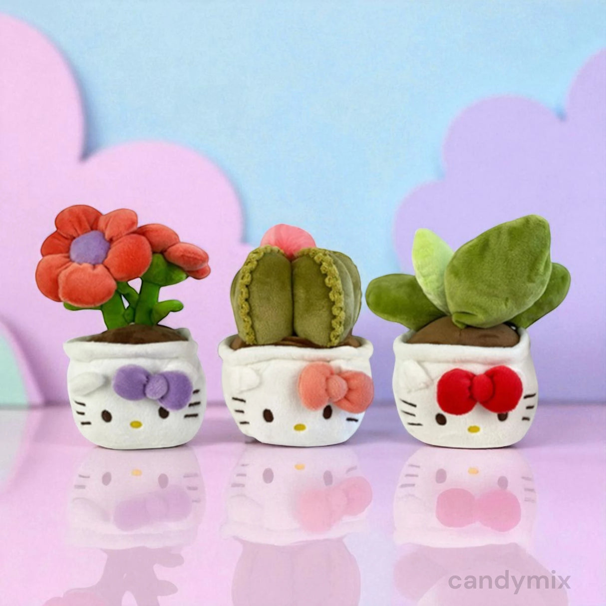 Peluche Hello Kitty Plante - 22cm