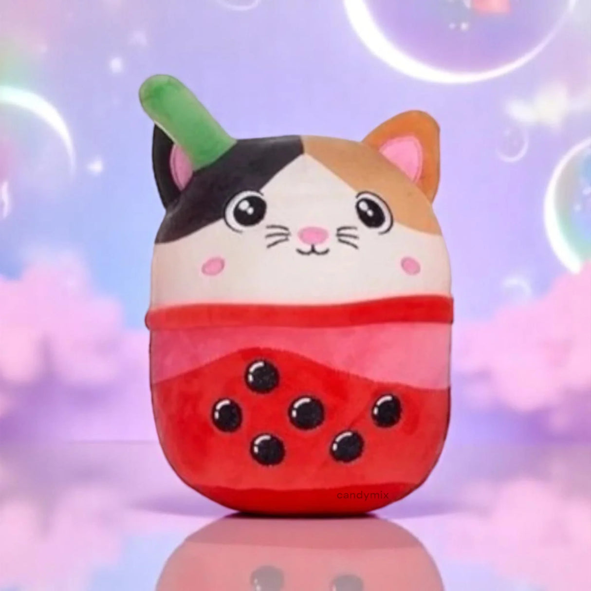 Peluche Bubble Tea Animal Chat 17cm