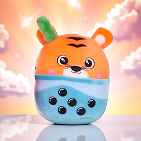 Peluche Tigre Animal Bubble Tea 17cm