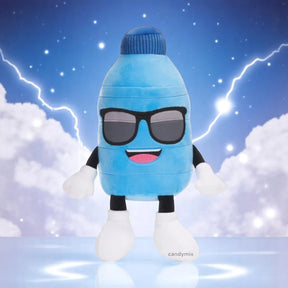 Peluche Energy Drink Bleu 36cm