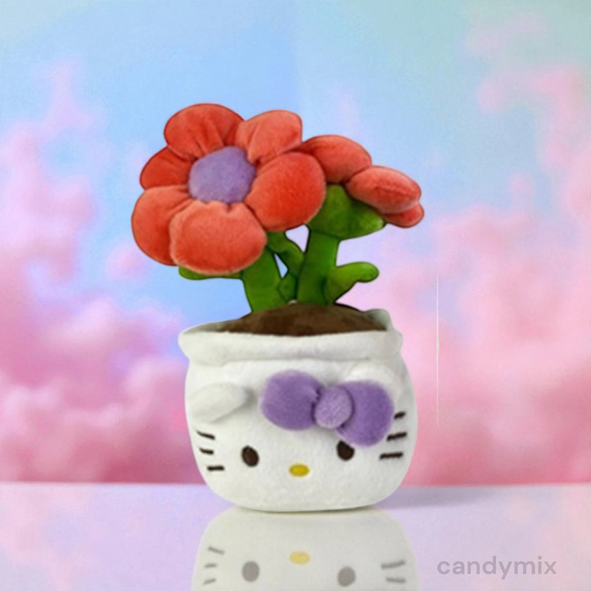 Peluche Hello Kitty Plante - 22cm