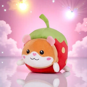 Peluche Hamster Fraise 24cm