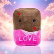 Peluche Valentine SWEETYS chocolat 20-25cm