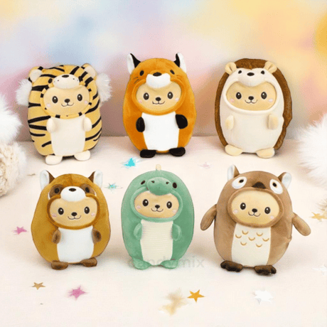 Peluche Costume Animal 18cm