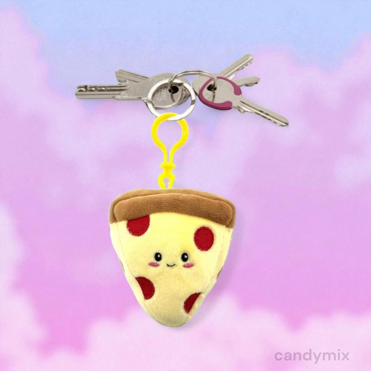 Peluche Pizza Porte Clé