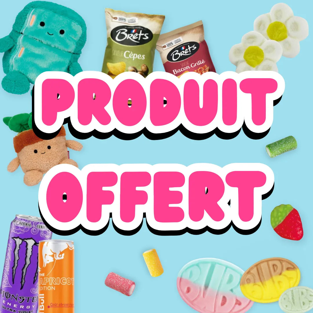 Produit offert dès 45€ d'achat 🍬