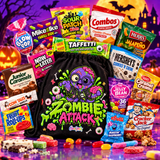 Spooky Bag Zombie US - Sac rempli de Snacks pour Halloween