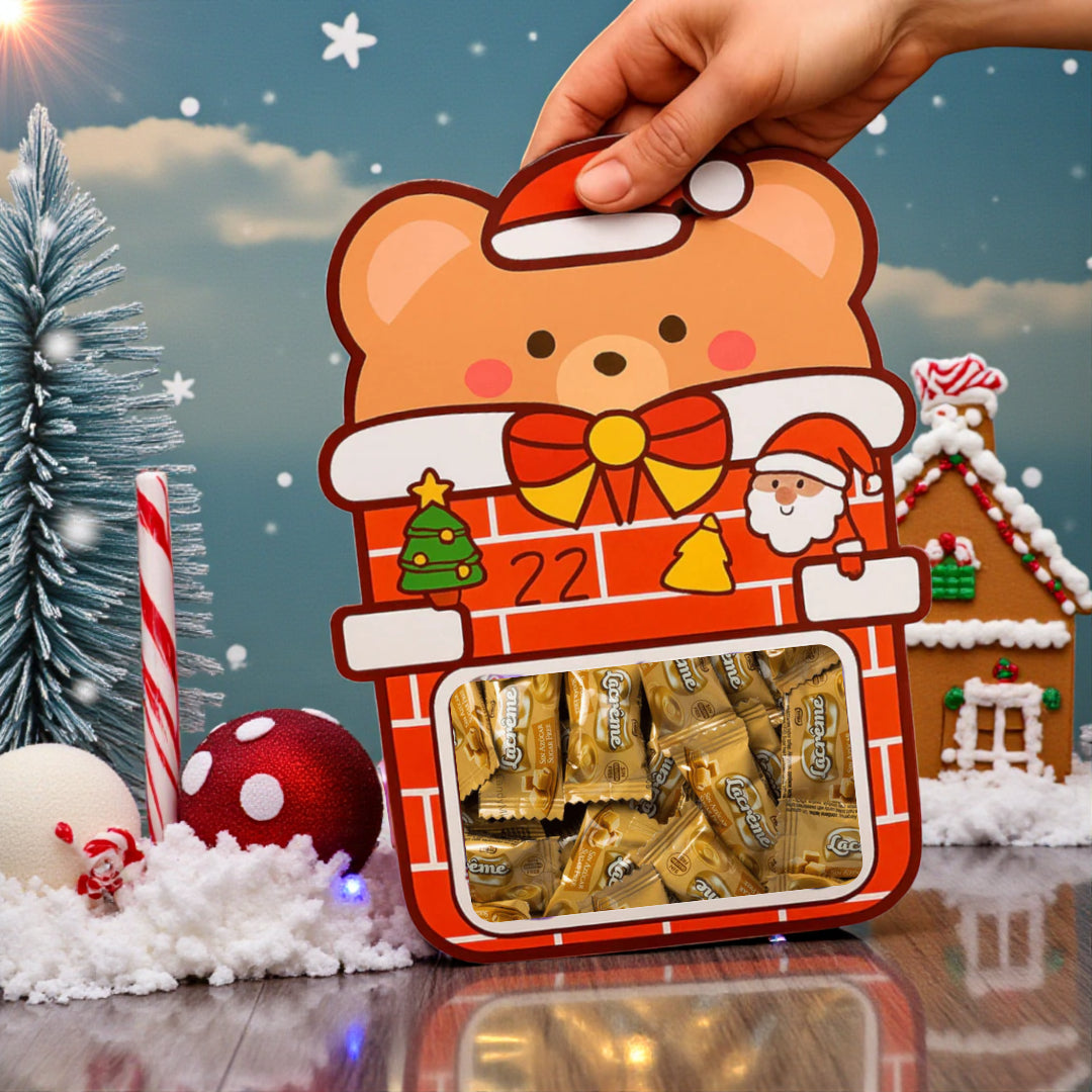 Sachet de Noël Lacrême Toffee - Sans Sucre  (400g)