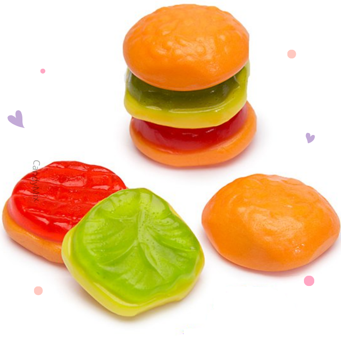 🍬 Gummy Burger (100g) - Pedro