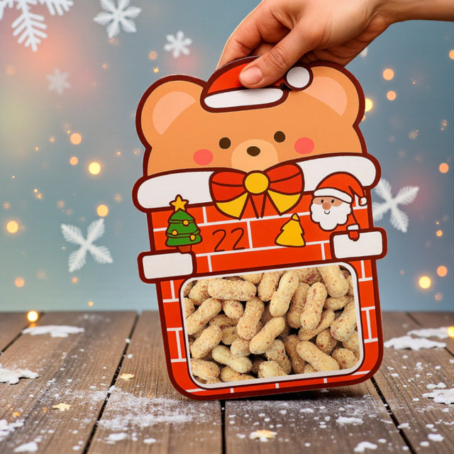 Sachet de Noël Cacahuètes Feuilletées (700g)