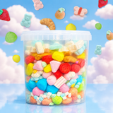 Cubo gigante de malvaviscos (2,1 kg) - CandyBucket