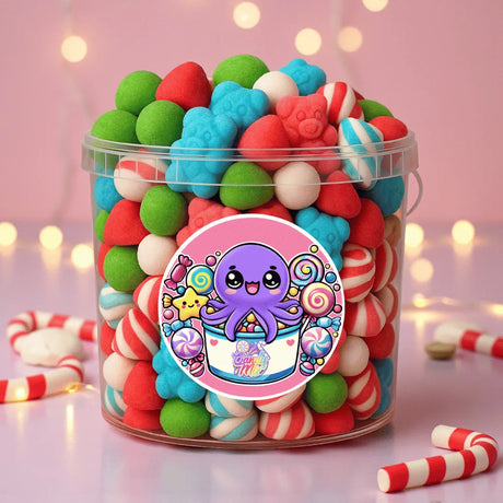 Seau de Chamallows de Noël