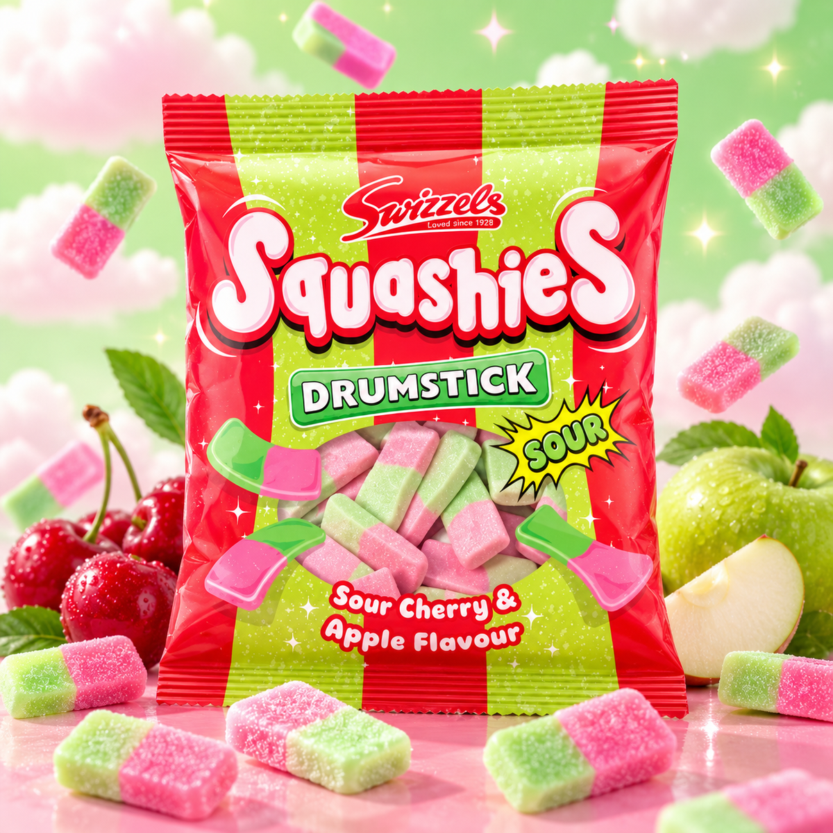 Swizzels Squashies Muslo 60g