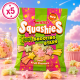 Image Swizzels Squashies Drumstick - Sour Shooting Stars 100g x 5