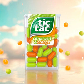 Tic Tac Orange & Citron Vert