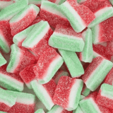Süßigkeiten aus Wassermelonenscheiben