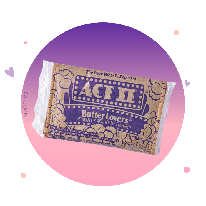 act II Butter Lovers popcorn